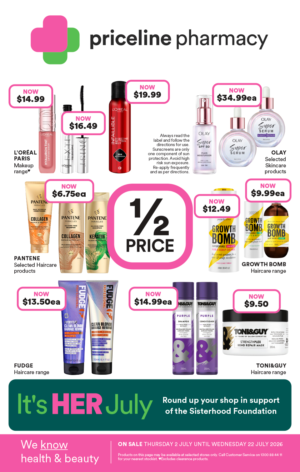 Priceline catalogue