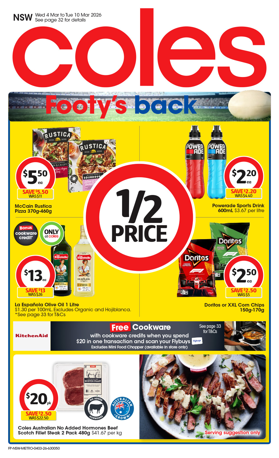Coles catalogue