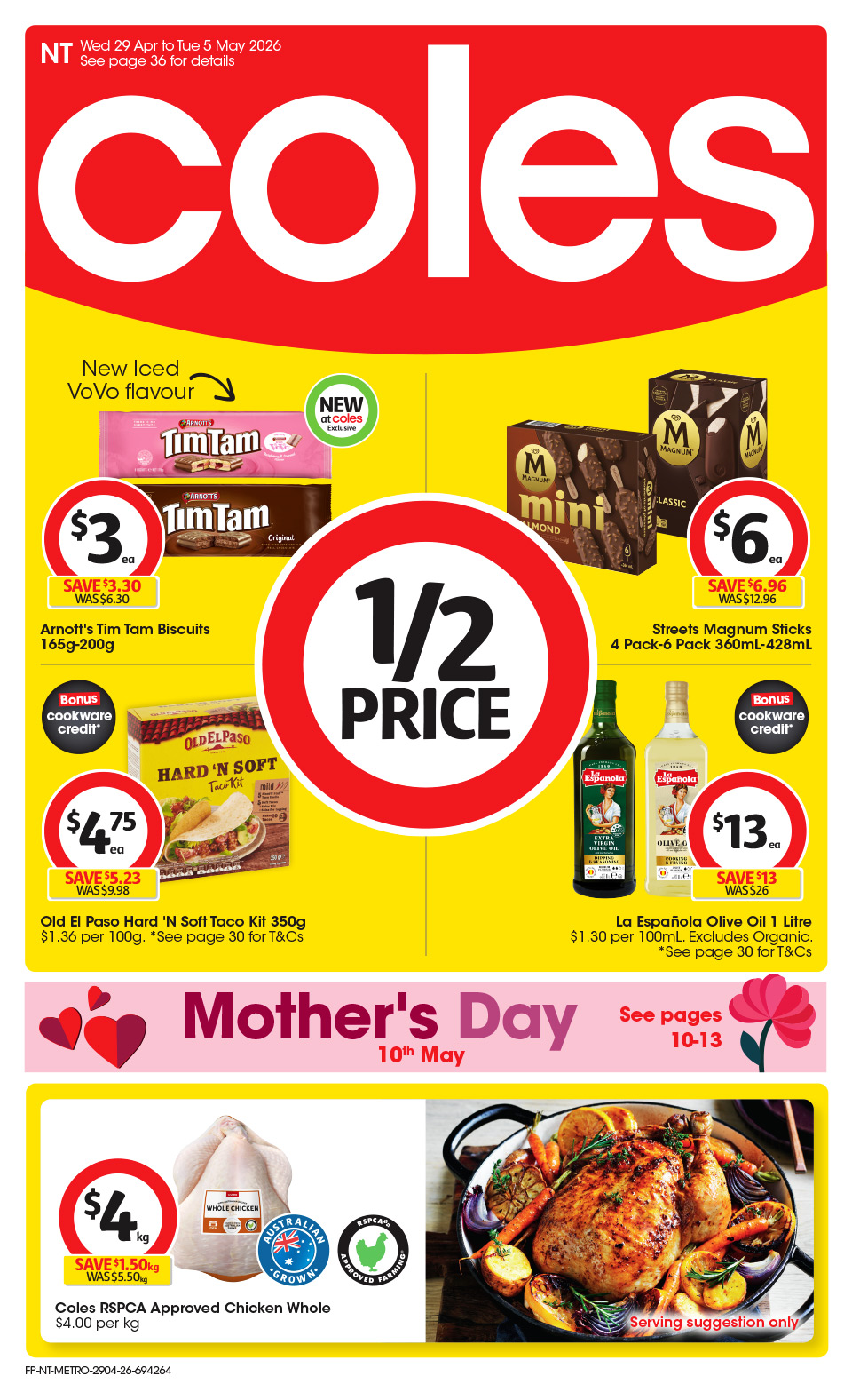 Coles catalogue