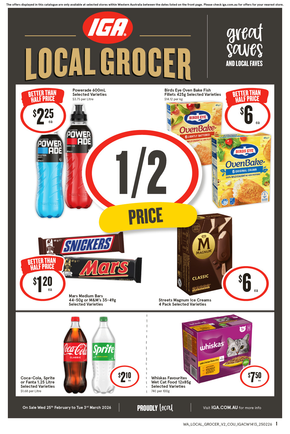 IGA catalogue