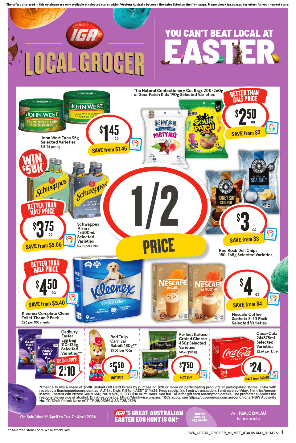 IGA catalogue